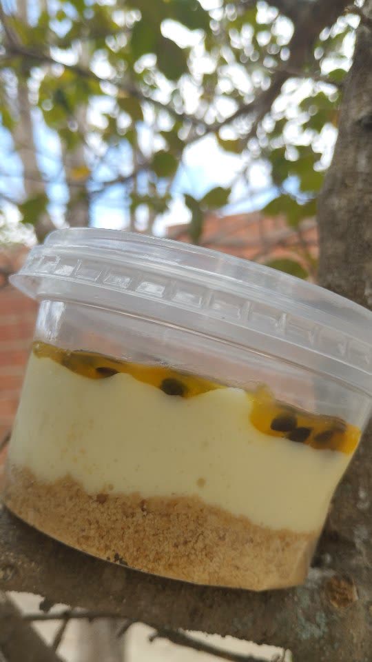 Sobremesa de maracujá